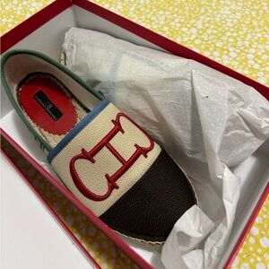CH Carolina Herrera insignia Espadrilles size 7